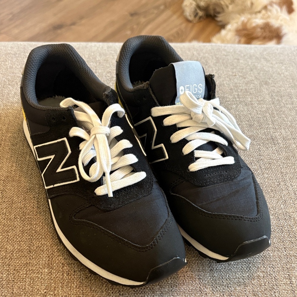 New Balance / Figs collab Black and White Athletic Shoes